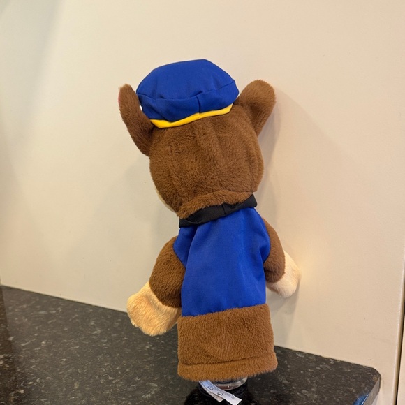 Paw Patrol CHASE German Shepard Pup Blue Uniform Plush Hand Puppet by Gund - Picture 4 of 7